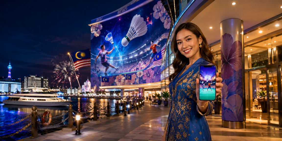 Antara muka aplikasi kasino Malaysia untuk pertaruhan sukan masa nyata